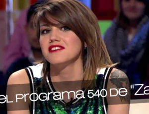 Angy en el programa 540 de "Zapeando"