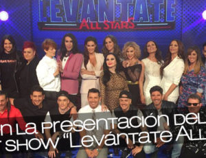 Angy en la presentación del nuevo talent show “Levántate All Stars”